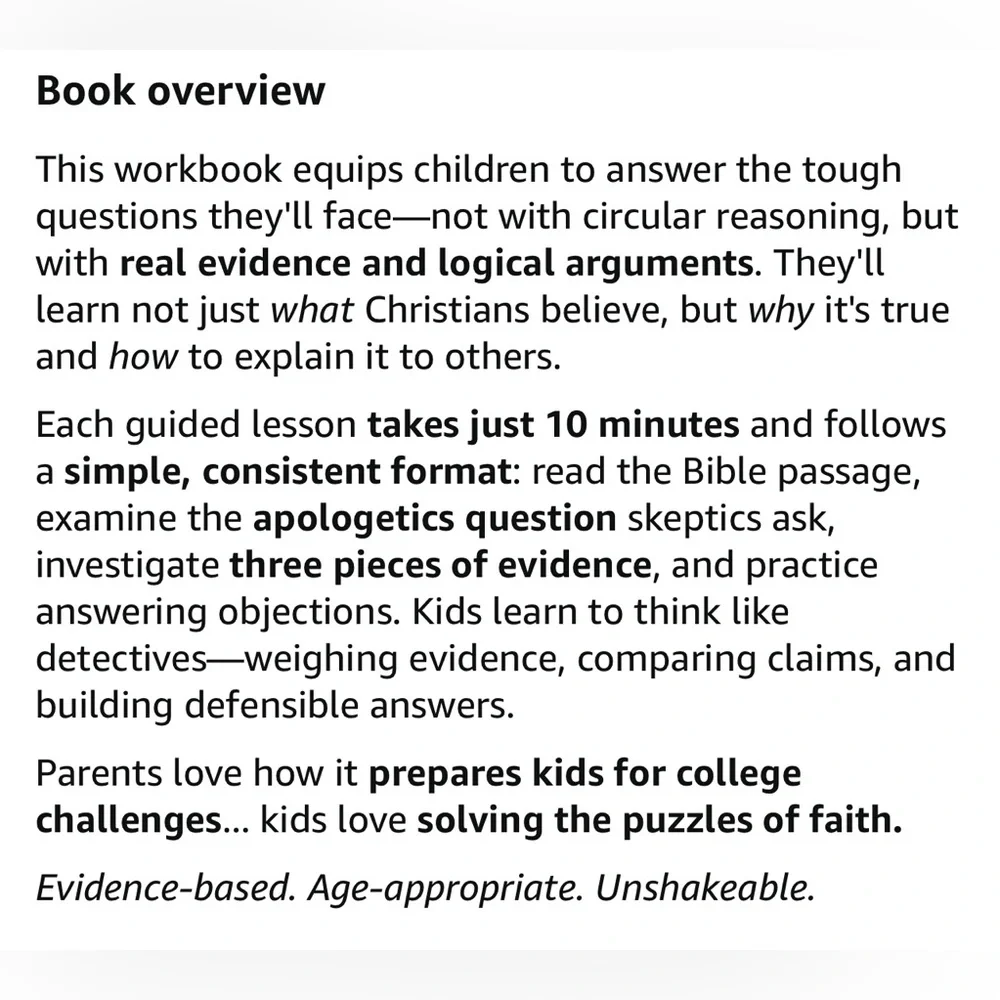 Systematic Theology for Kids Set
